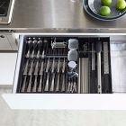 Yamazaki Tower Expandable Cutlery Drawer Organizer