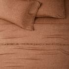 European Flax Linen Ruffle Sheet Set