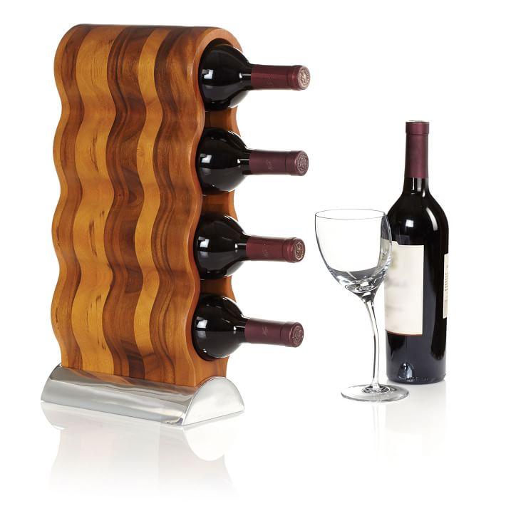 Nambe Curvo Wine Rack