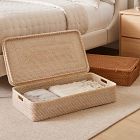 Modern Weave Rattan Underbed Baskets