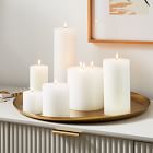 Unscented Wax Pillar Candle