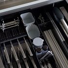 Yamazaki Tower Expandable Cutlery Drawer Organizer