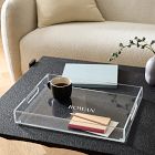 Clear Acrylic Trays