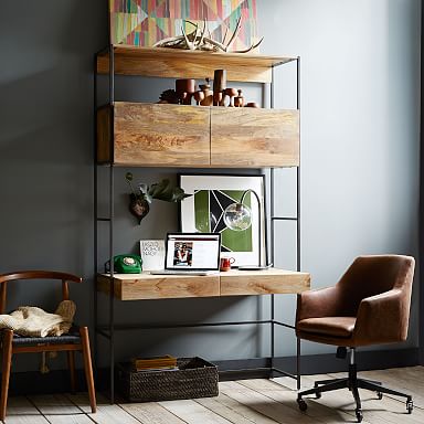 Wall Desk Industrial Collection West Elm