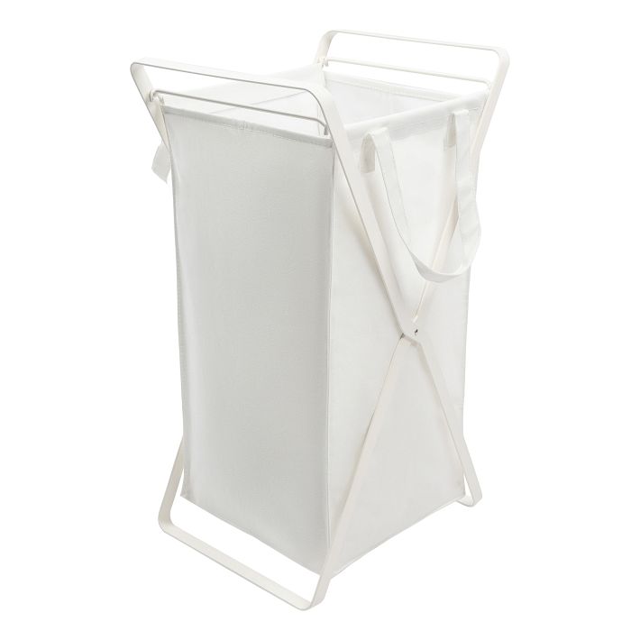 Yamazaki Laundry Hamper w/ Cotton Liner