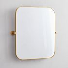 Metal Frame Pivot Wall Mirror - Rectangle