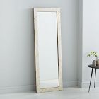 Brass &amp; Bone Rays Floor Mirror