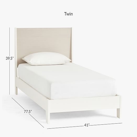 West elm milo bed discount