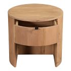 Modern Round Nightstand (19&quot;)