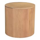 Modern Round Nightstand (19&quot;)