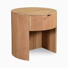 Modern Round Nightstand (19&quot;)