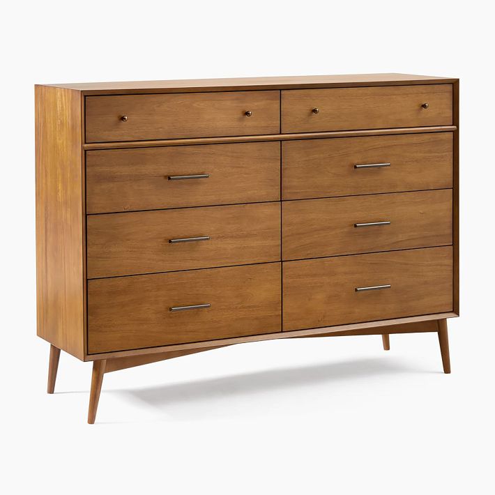 Mid century west elm dresser discount