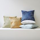 Geo Facet Jacquard Velvet Pillow Cover