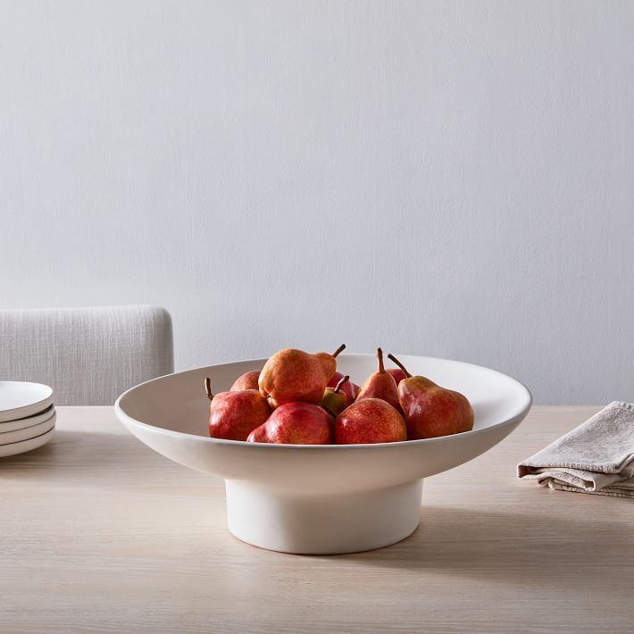 Pure Ceramic Footed Decorative Bowl West Elm
