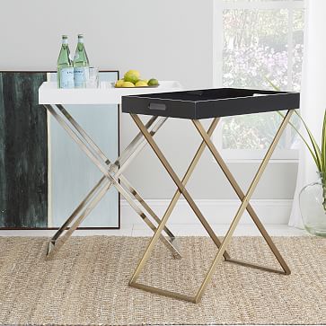 west elm 個人輸入品 Butler Tray Stand