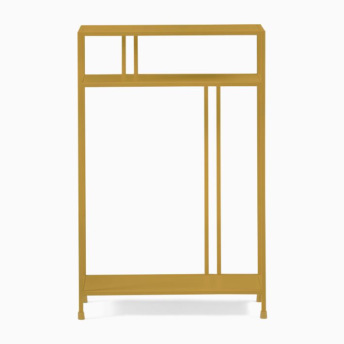West elm profile console table black discount