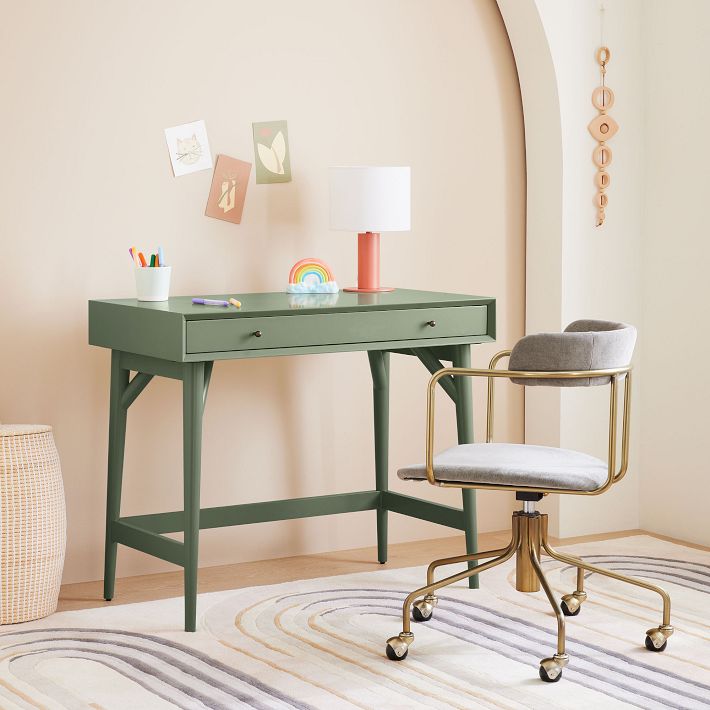 Mid Century Kids Mini Desk 36