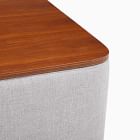 Upholstered Square Storage Ottoman