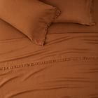 European Flax Linen Ruffle Sheet Set