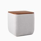 Upholstered Square Storage Ottoman