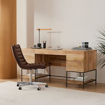 West elm industrial desk discount