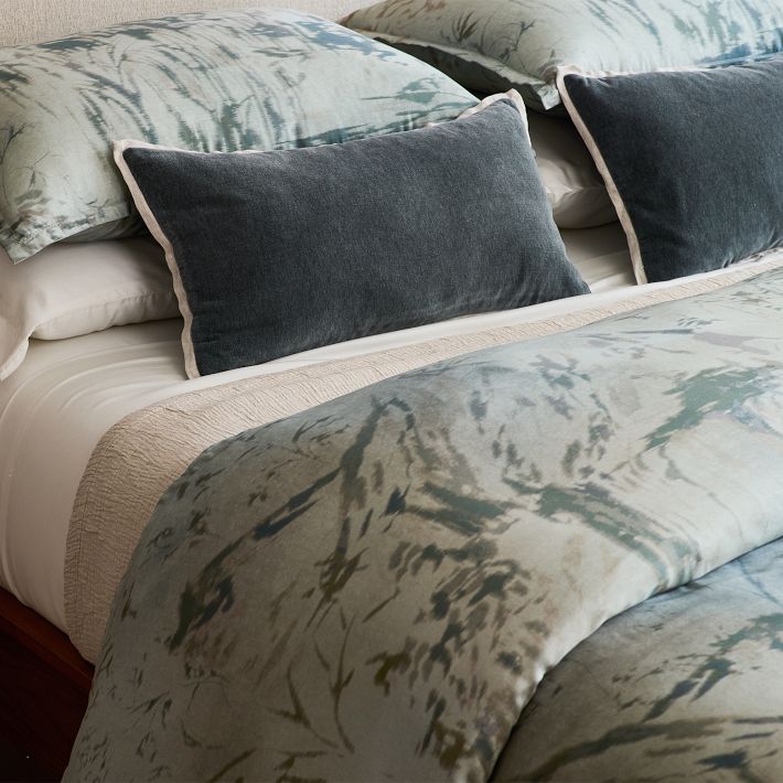 Silky TENCEL™ Abstract Tapestry Duvet Cover & Shams