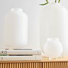 Mari Glass Vases - Milk