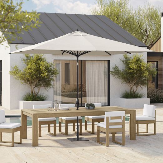 Outdoor rectangular umbrella discount