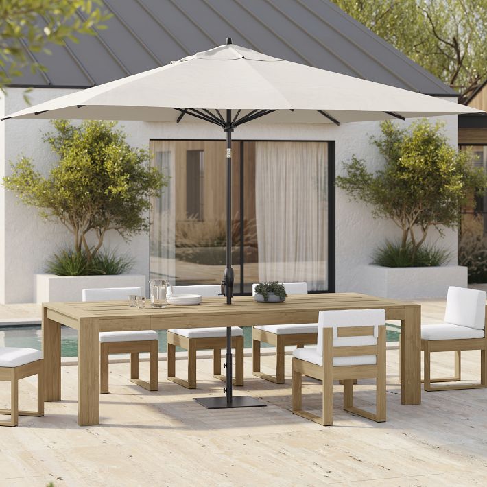 Rectangle outdoor umbrella discount