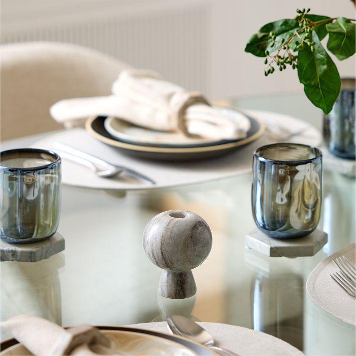 Kali Marble Candleholders