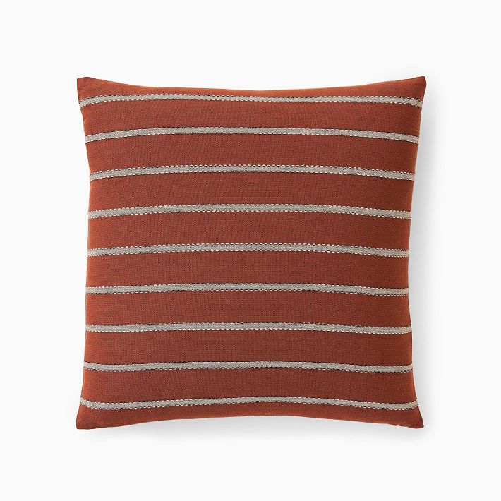 Stitch Stripe Pillow Cover