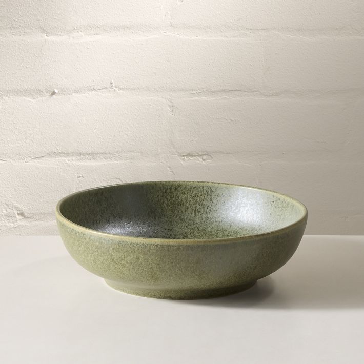 Kanto Stoneware Pasta Bowl - Set of 4 - Green