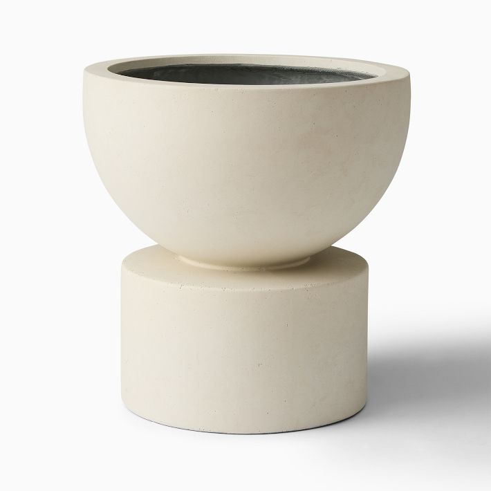 Molly Mod Indoor/Outdoor Ficonstone Planters