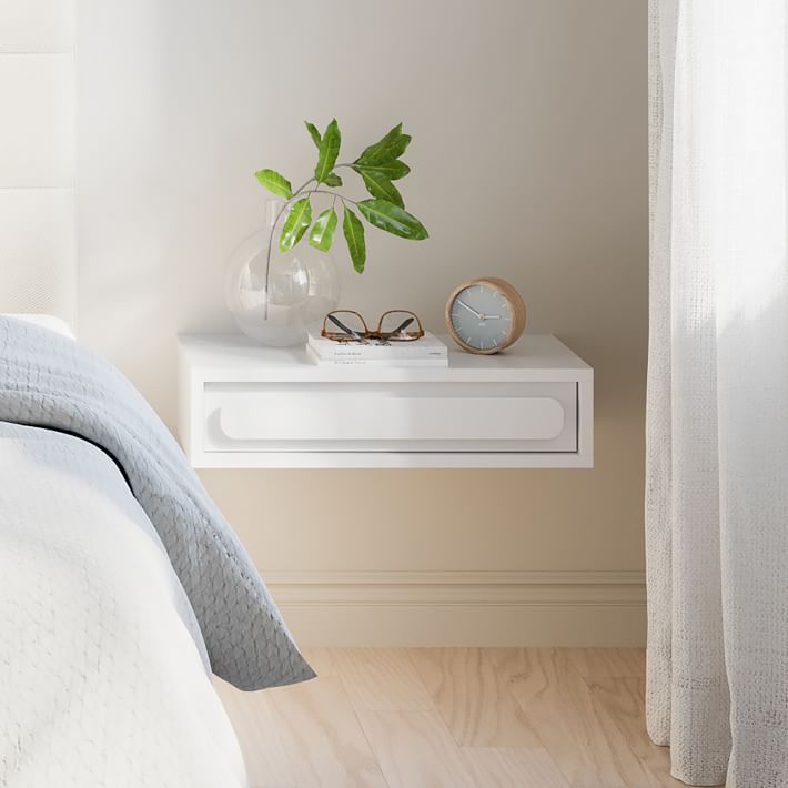 Gemini Wall Mounted Nightstand 23.75 West Elm