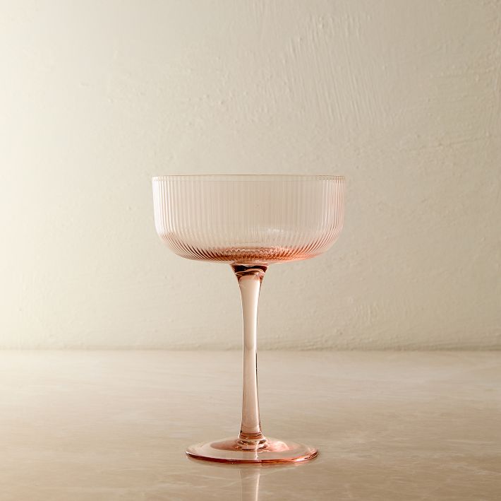 Fluted Coupe Glass Sets