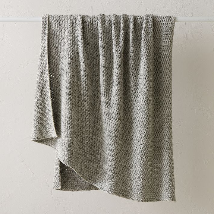 Stonewashed Cotton Throw