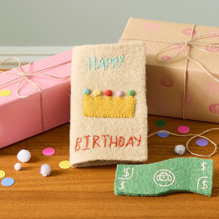 Felt Birthday Card | West Elm