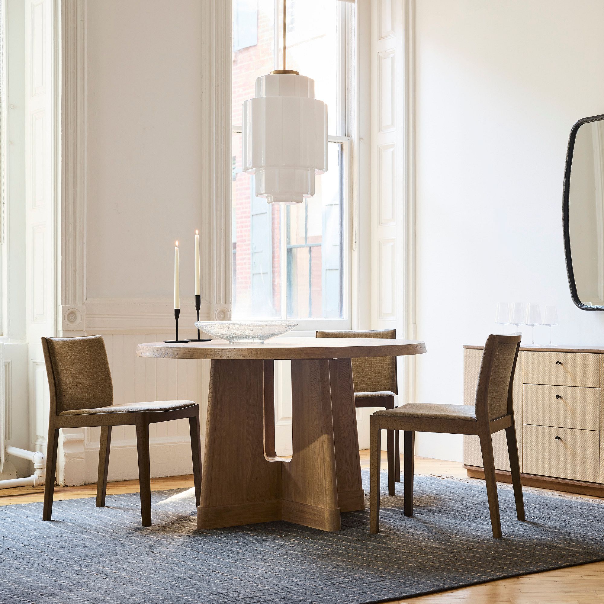 Innis Round Dining Table (48-60") | Stylish & Durable