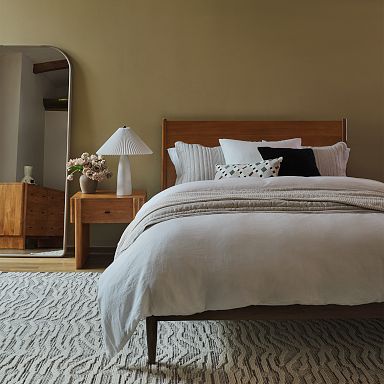West elm twin bed frame discount