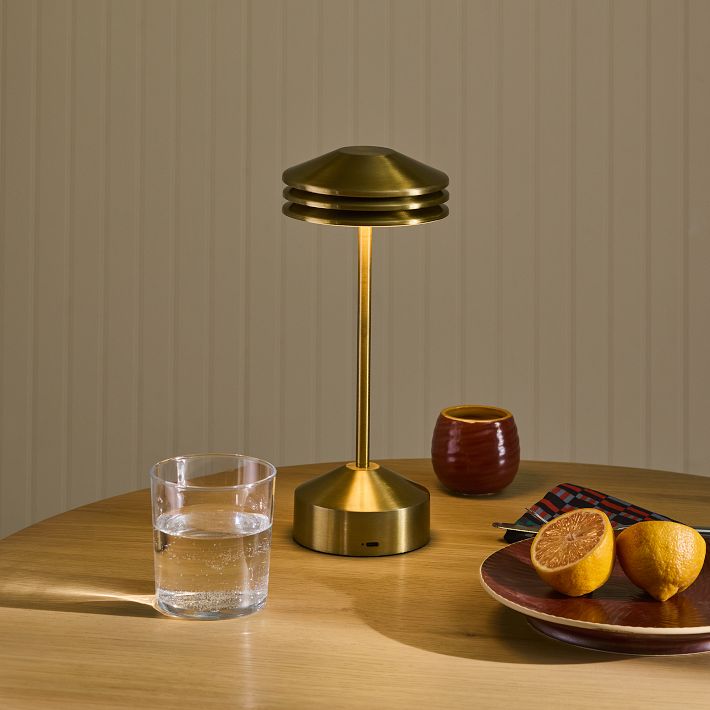 Marcus Samuelsson LED Cordless Layered Table Lamp (11")