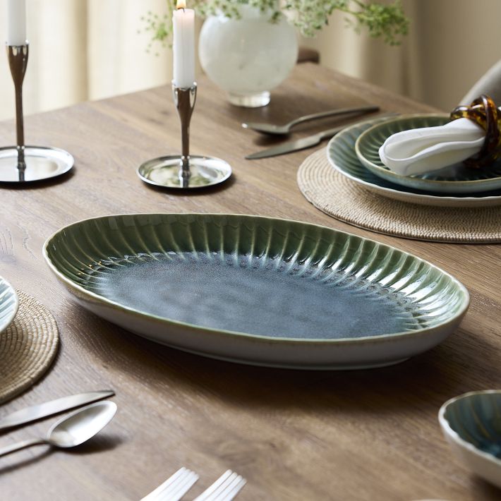 Suvi Stoneware Serving Platter