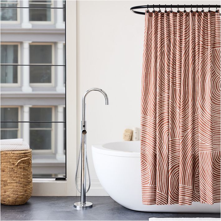 Swirl Shower Curtain