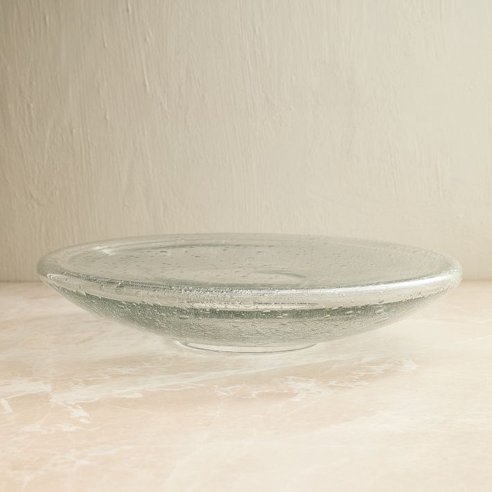 Mila Glass Round Platter