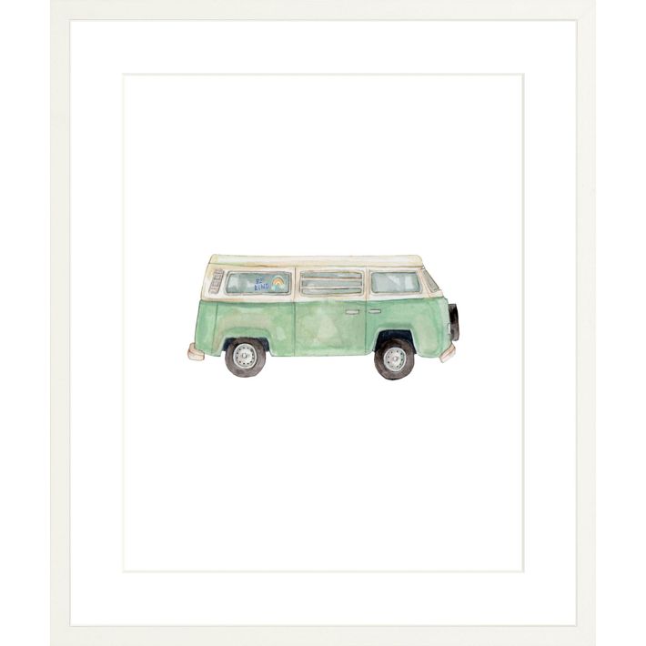 Van Framed Wall Art by Lana's Shop