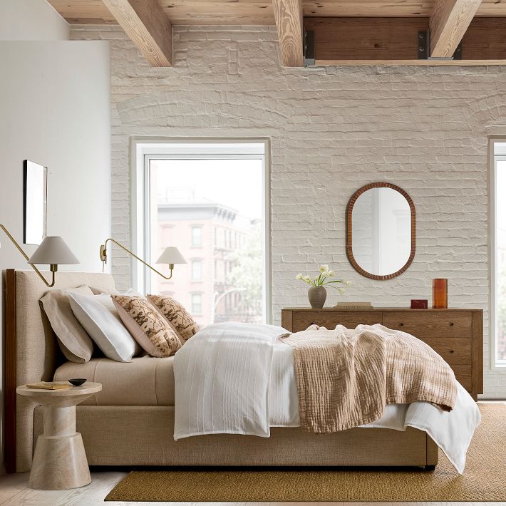 Reese Linen Cotton Duvet Cover & Shams