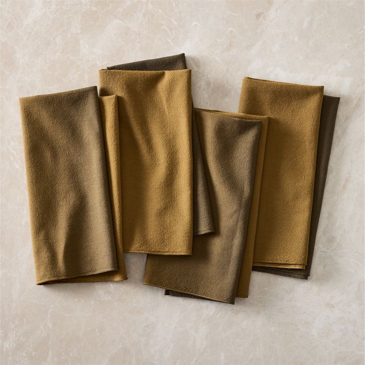 Dip-Dye Ombre Napkin Sets Set of 4 (12 Total Request)