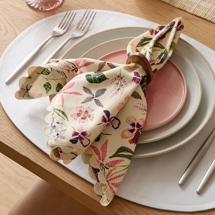 Lulie Wallace Floral Napkins (Set of 8)
