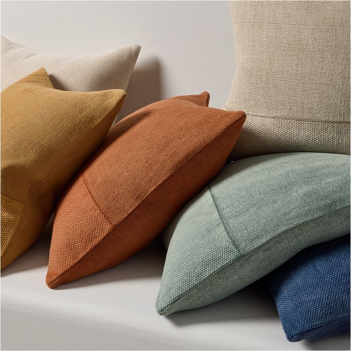 West Elm Cotton Canvas Pillow Cover