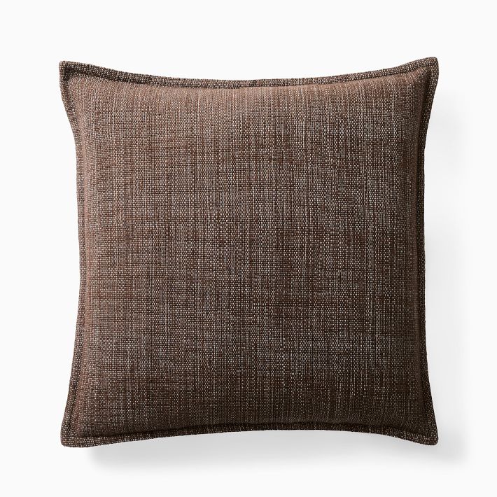 Channeled Weave Pillow Cover & Feather Down Insert