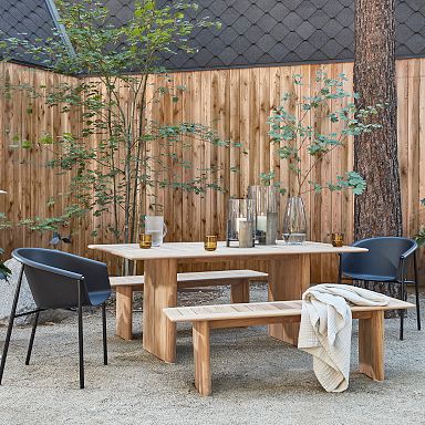 Teak Outdoor Dining Tables West Elm